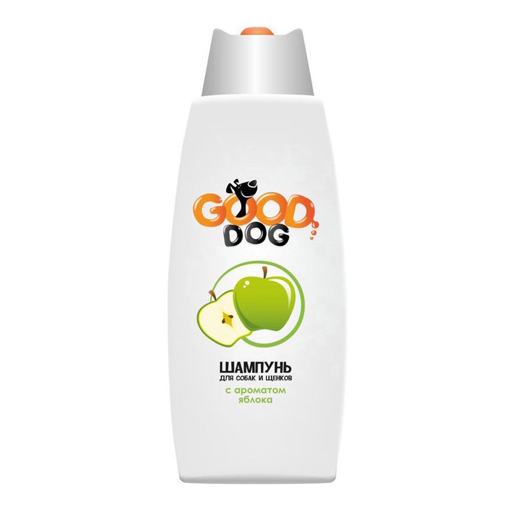 

Шампунь для собак и щенков GOOD CAT&DOG, с ароматом яблока 250мл