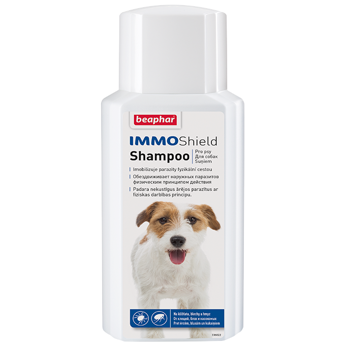 

Шампунь для собак Beaphar , Immo Shield Shampoo от паразитов 200мл