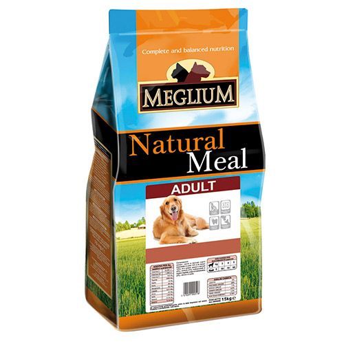 

Корм для собак MEGLIUM, мясо, овощи сух. 15кг