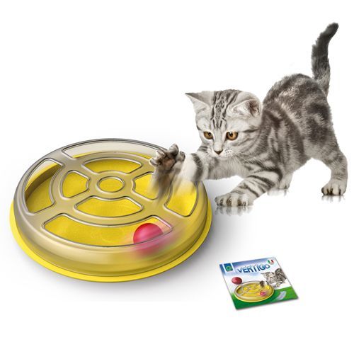 

Игрушка для кошек GEORPLAST Vertigo с шариком d=29см пластик, Vertigo с шариком d=29см пластик