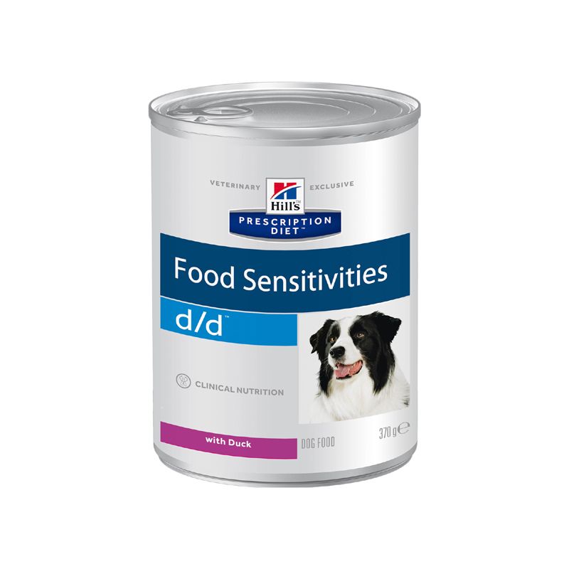 

Корм для собак Hill's, Prescription Diet Canine D/D дерматиты и пищевая аллергия утка конс. 370г