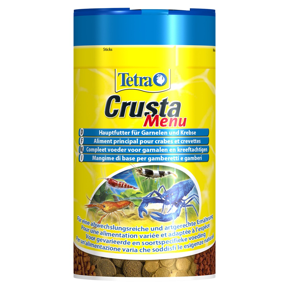 Корм для рыб TETRA Crusta menue для раков и креветок, 4 вида 100мл