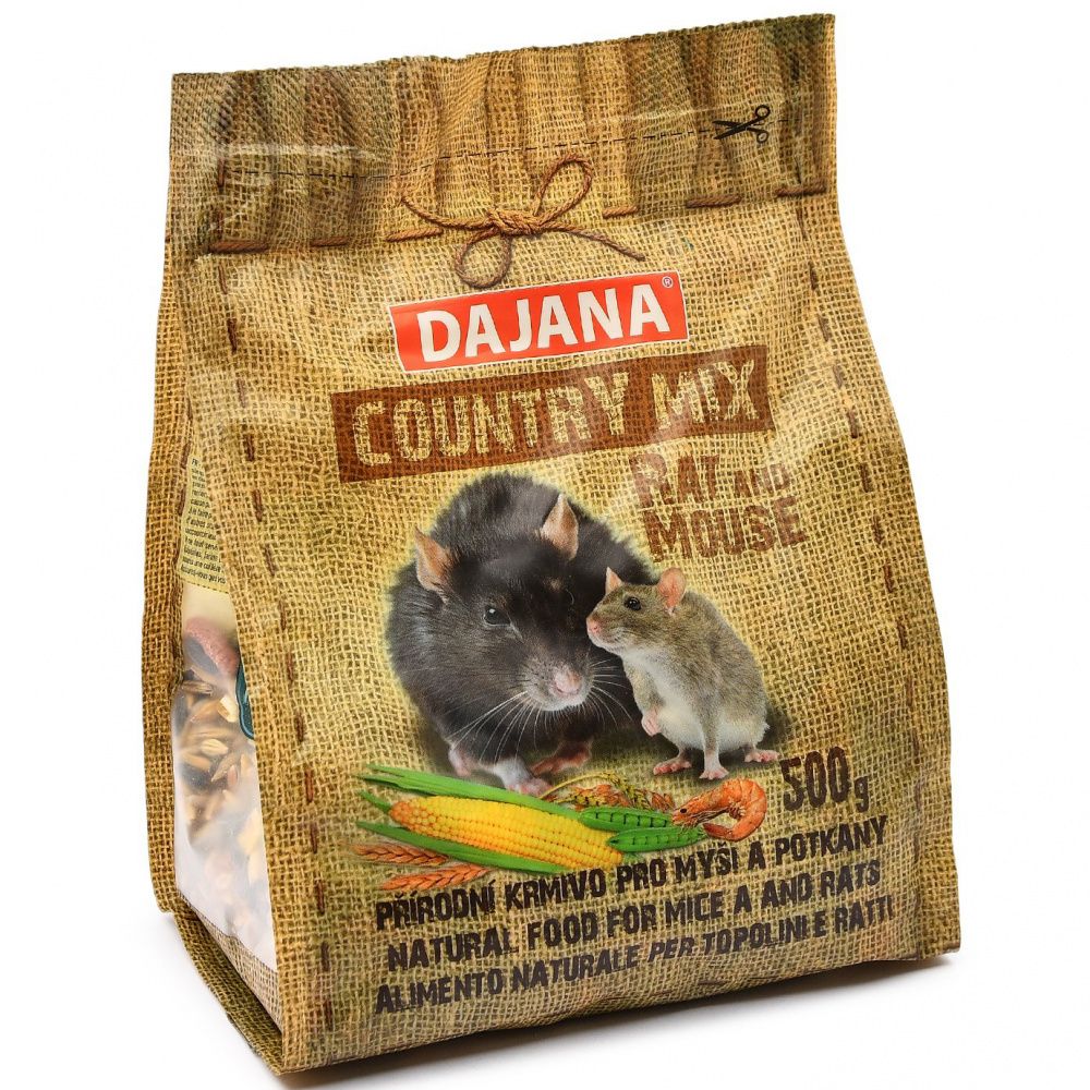 

Корм для грызунов DAJANA, Country Mix для крыс и мышей сух. 500г