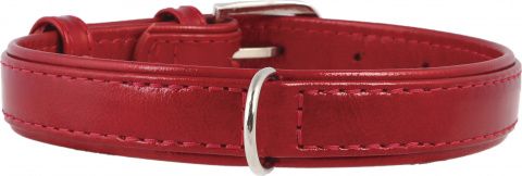 

Ошейник для собак COLLAR, Brilliance без украшений ширина 15мм длина 27-36см красный