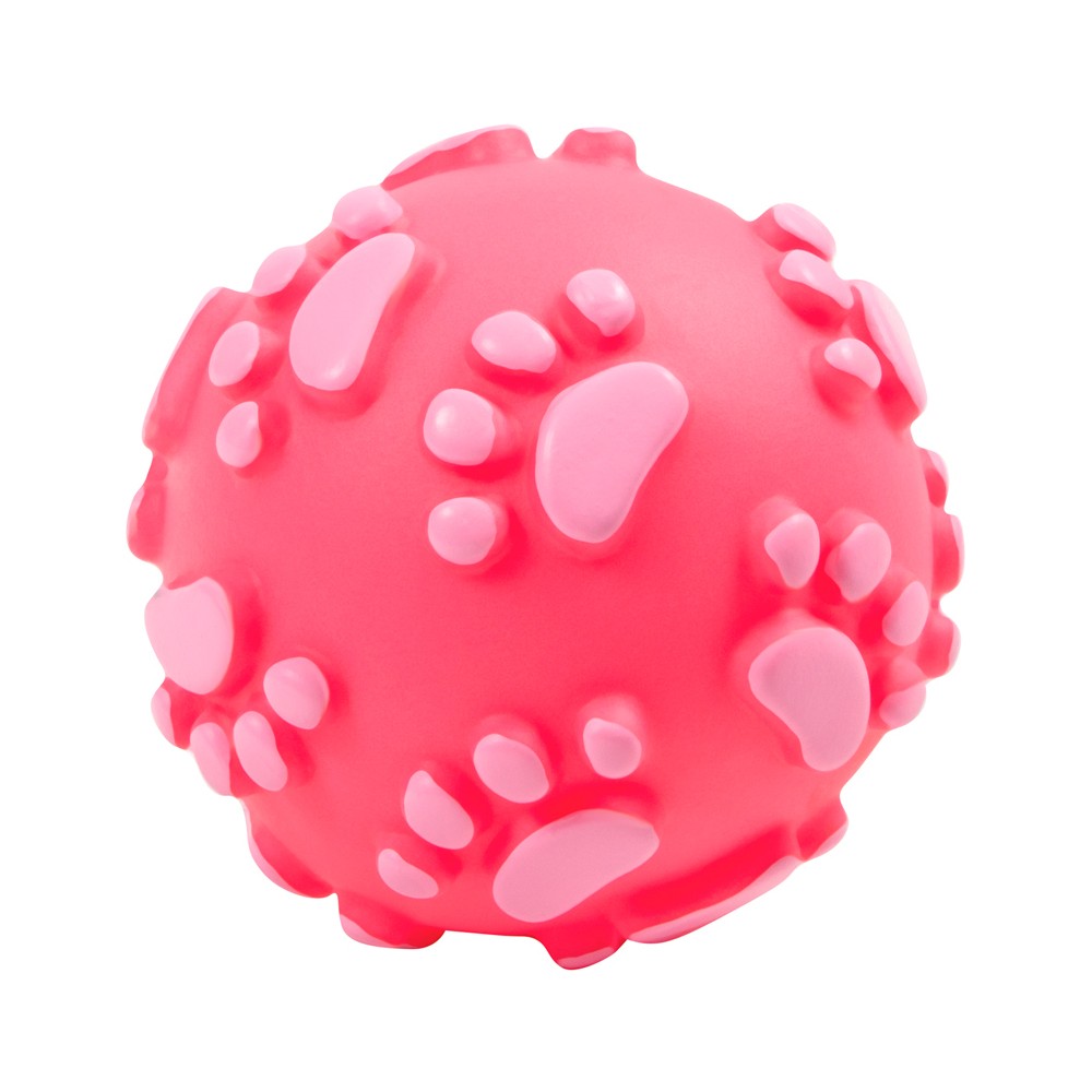 Игрушка для собак TRIOL Мяч с лапками из винила d 6см triol игрушка для собак утка с оранжевыми лапками 23 5 см 1 шт