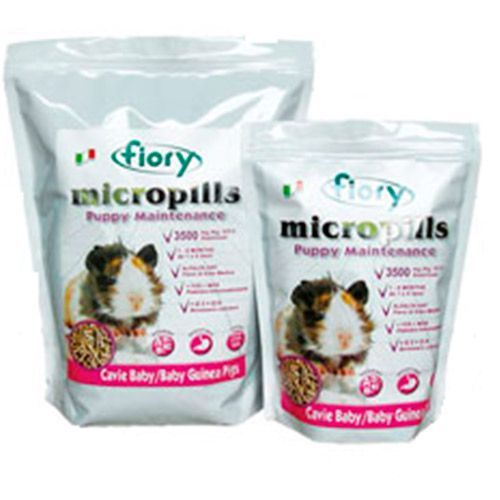 

Корм для грызунов Fiory, для морских свинок 1-6 мес Micropills Baby Guinea Pigs 850г