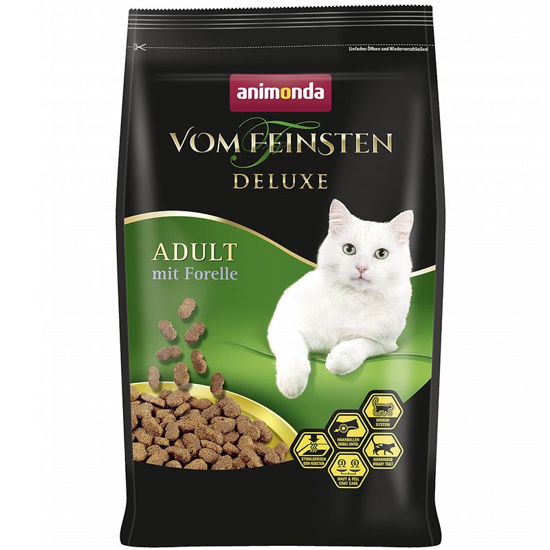 

Корм для кошек Animonda, Vom Feinsten Deluxe форель сух. 1,75кг