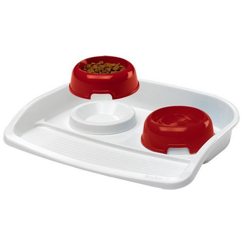 

Миски + поднос FERPLAST LINDO 0,3+0,3л, LINDO 0,3+0,3л