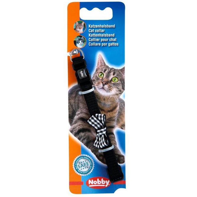 

Ошейник для кошек Nobby , БАБОЧКА черный