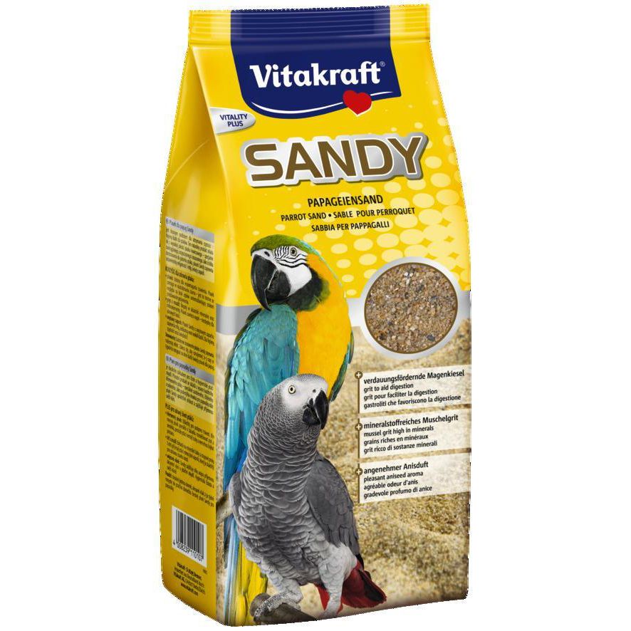 

Песок для птиц VITAKRAFT SANDY 2,5кг, SANDY 2,5кг