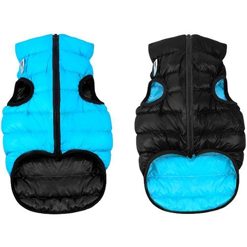 

Куртка для собак AiryVest , двухсторонняя размер М 45 черно-голубая
