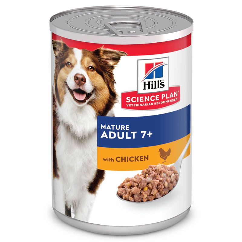 

Корм для собак Hill's Science Plan Canine Mature Adult 7+ Savoury курица конс. 370г, Science Plan Canine Mature Adult 7+ Savoury курица конс. 370г