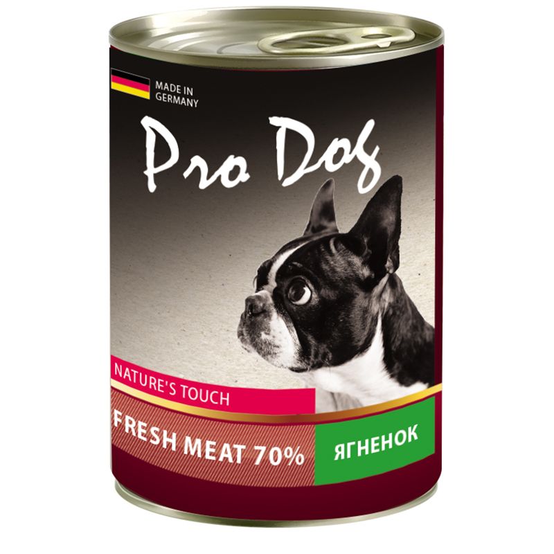 

Корм для собак PRO DOG Ягненок 400г, Ягненок 400г