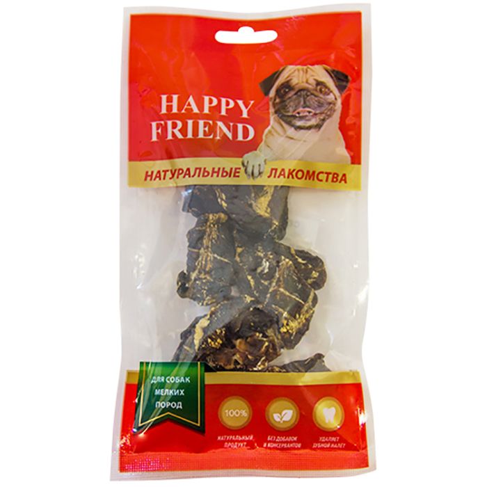 

Лакомство для собак HAPPY FRIEND Сердце баранье, Сердце баранье