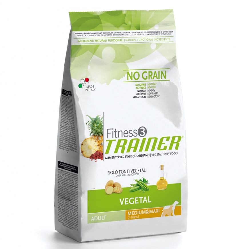 

Корм для собак TRAINER Fitness 3 Adult Medium/Maxi Vegetal для средних и крупн.пород Вегет, Fitness 3 Adult Medium/Maxi Vegetal для средних и крупн.пород Вегет