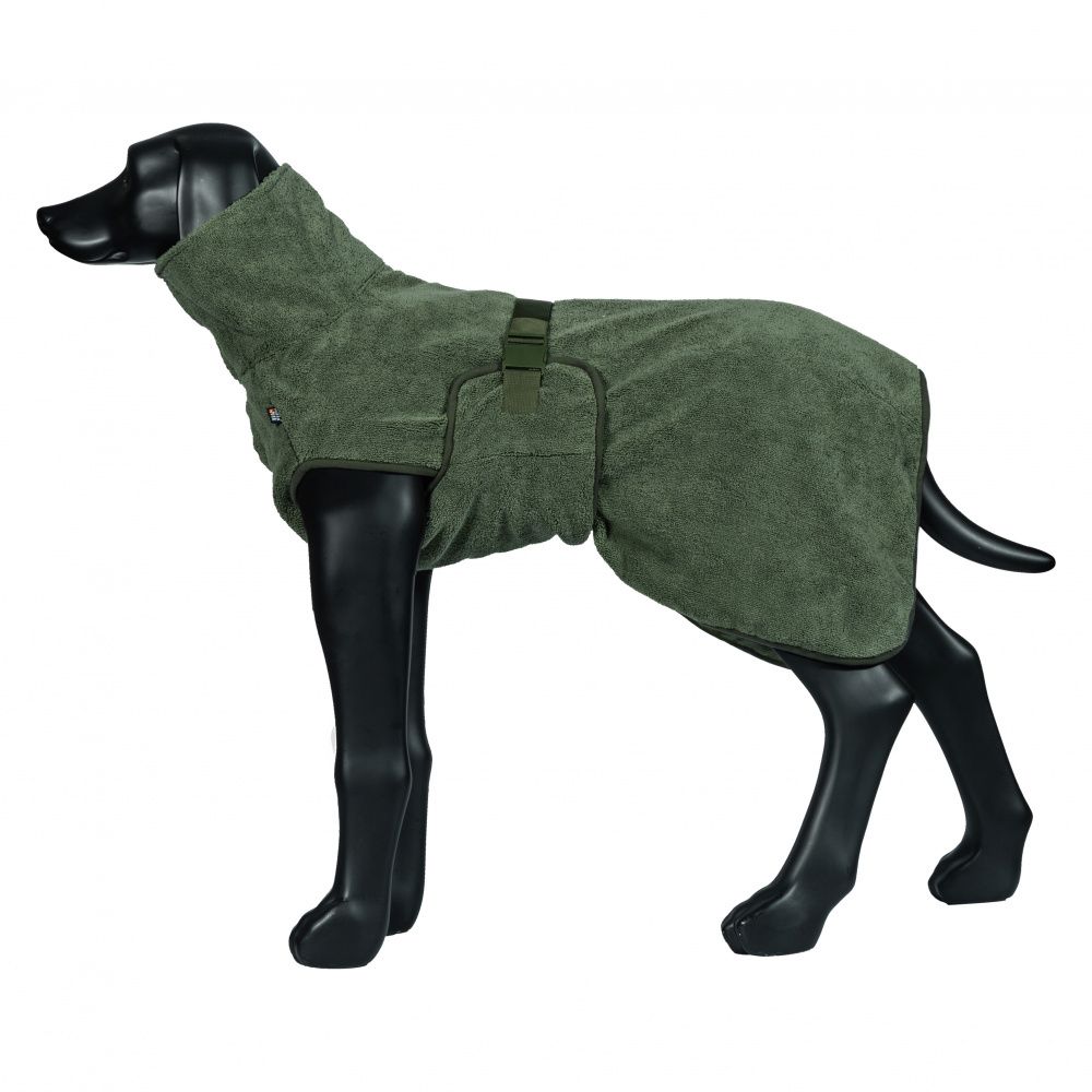 Халат для собак RUKKA Pets Medea Eco оливковый Р-р XL