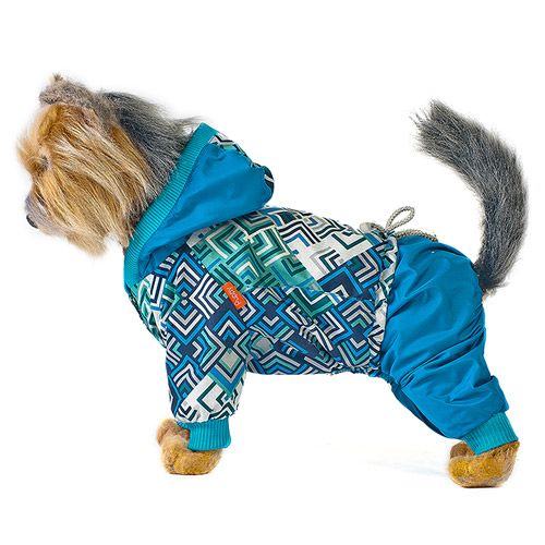 

Комбинезон для собак HAPPY PUPPY, Сити синий 3 28см