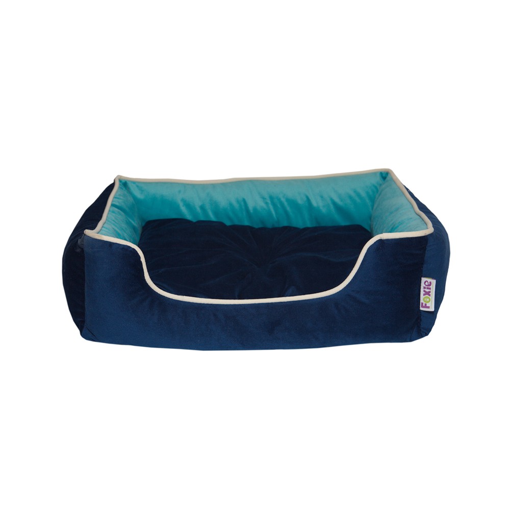 Лежак для животных Foxie Cream Azure 60x50см