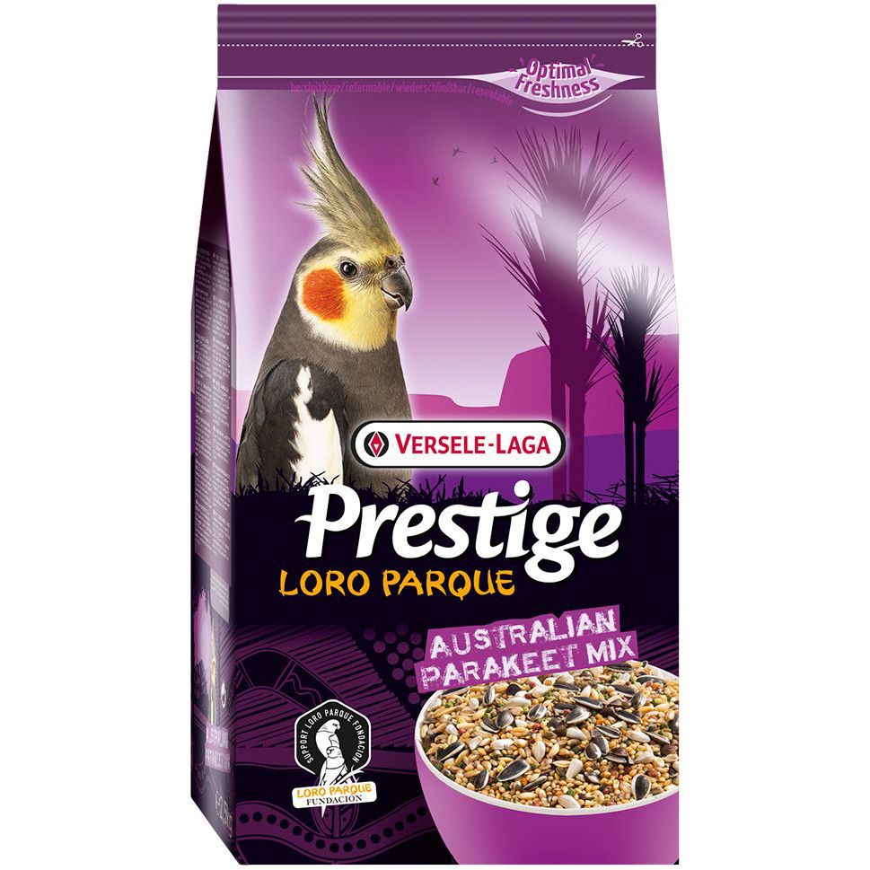 

Корм для птиц VERSELE-LAGA, Prestige Premium Australian Parakeet Loro ParqueMix для средних попугаев 2,5кг