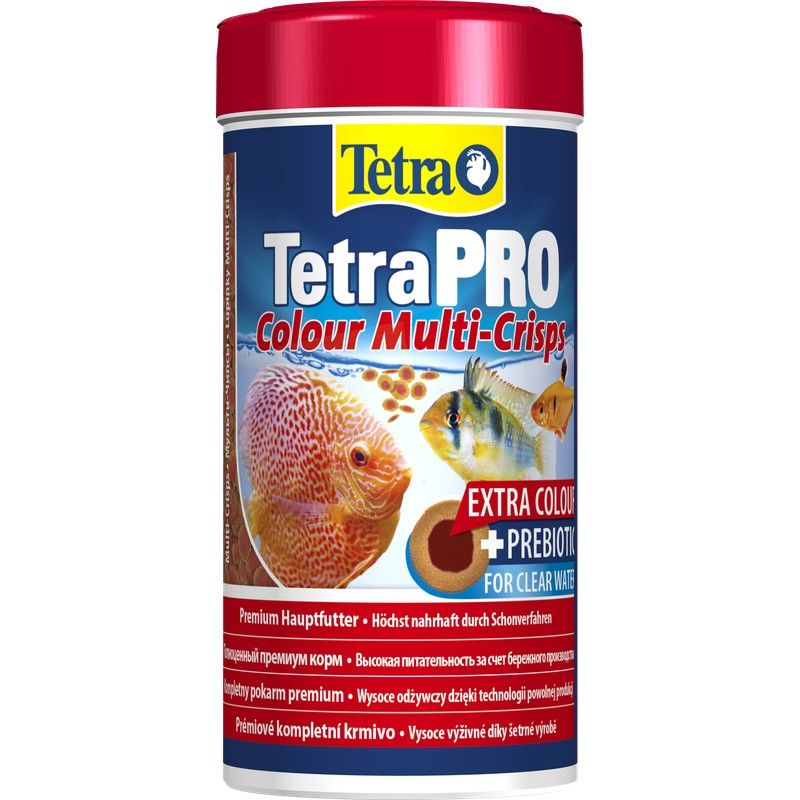 Корм для рыб TETRA PRO Colour корм-чипсы для улучшения окраса всех декор.рыб 250мл