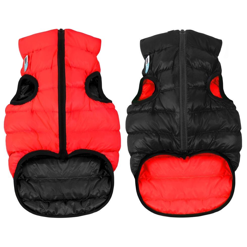 

Курточка двухсторонняя AiryVest, размер S 35 см красно-черная