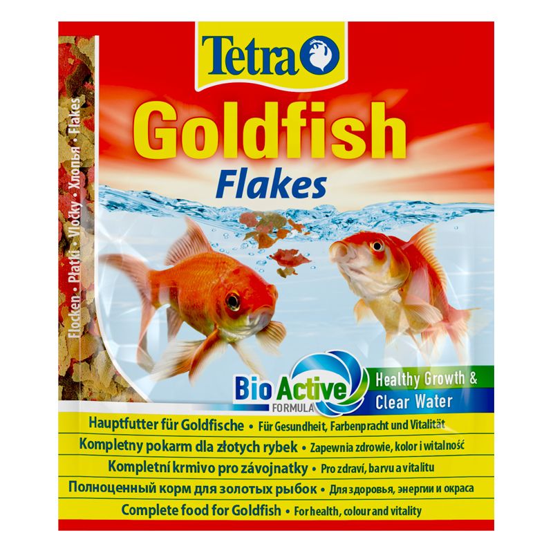 Корм для рыб TETRA AniMin в хлопьях для золотых рыбок 12г фото