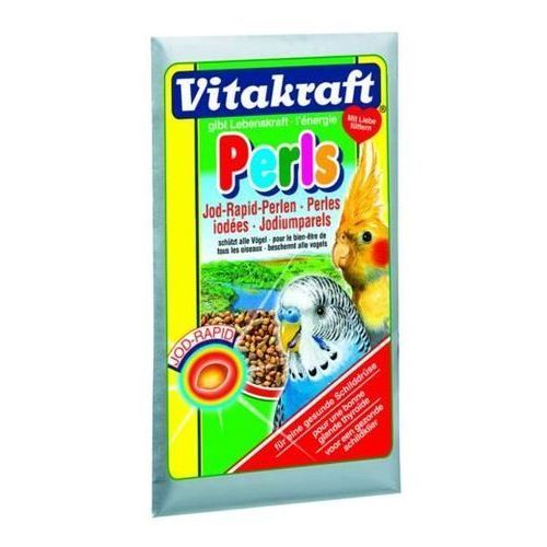 

Подкормка для птиц VITAKRAFT для волнистых попугаев йодная 20г, для волнистых попугаев йодная 20г