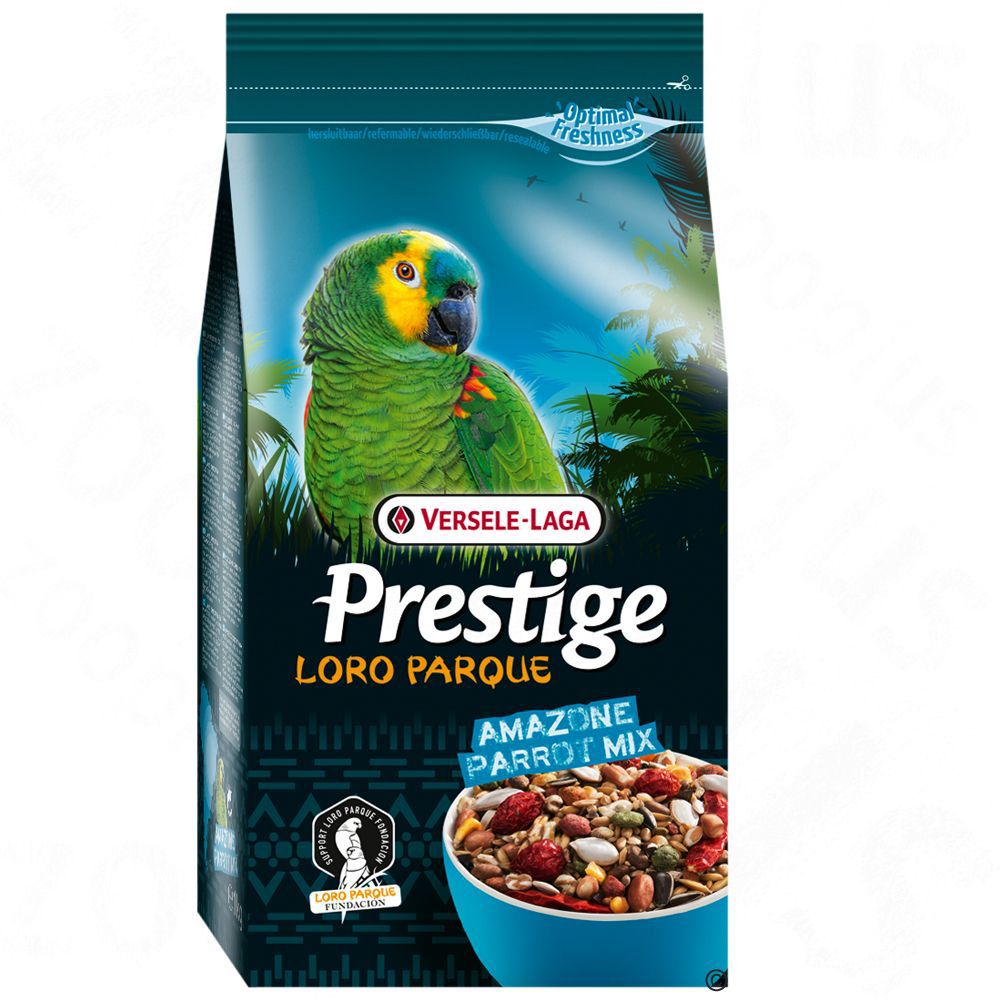 

Корм для птиц VERSELE-LAGA, Prestige Premium Amazone Parrot Loro Parque Mix для крупных попугаев 15кг