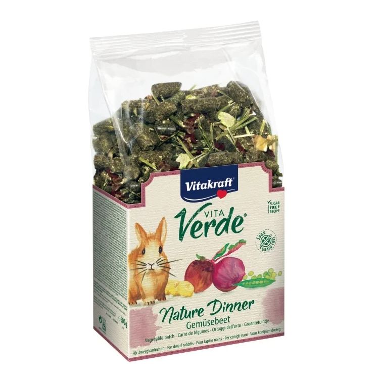 

Корм для кроликов VITAKRAFT, Nature Dinner овощи 600г