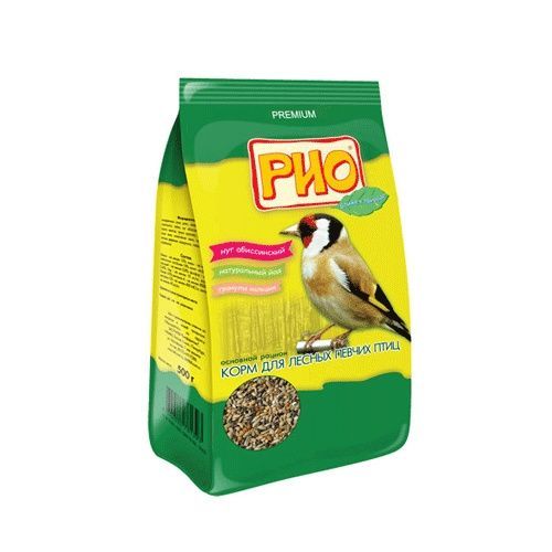 Корм для птиц RIO для лесных певчих птиц 500г рио корм для экзотических птиц 500г