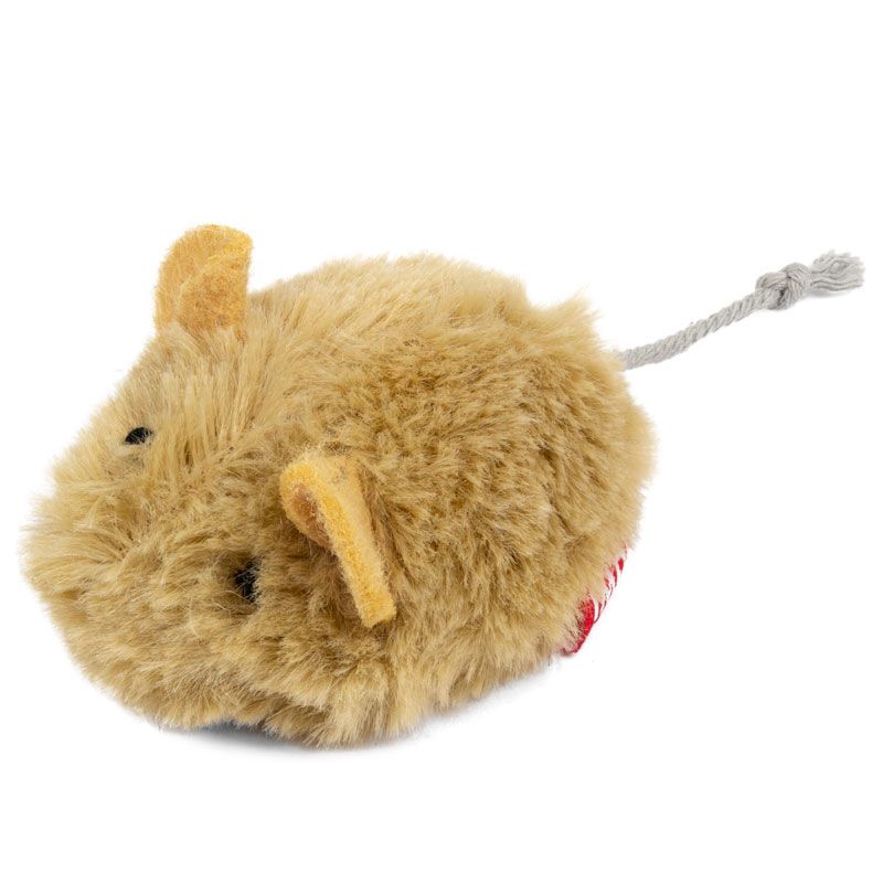 Игрушка для кошек GIGWI Мышка со звуковым чипом 13см, серия Melody Chaser игрушка для кошки gigwi мышка со звуковым чипом