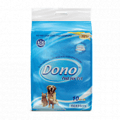 Одноразовые впитывающие пеленки DONO PET PAD 60x90, 10шт