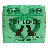 Подстилки для животных GENTLEPETS впитывающие, с суперабсорбентом, 60х40см 15шт